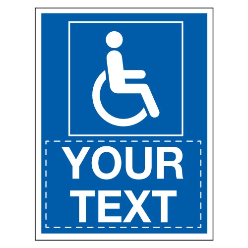 Custom Disabled Parking Signs