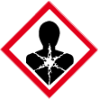 COSHH Long-term health hazard symbol
