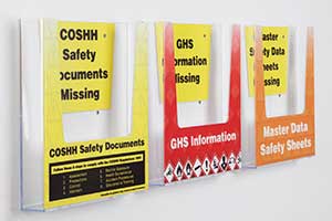 Safety Document Holders