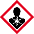 COSHH Long-term health hazard symbol