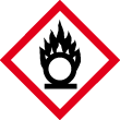 COSHH oxidiser symbol