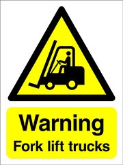 Forklift Warning Signs