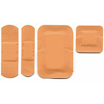 The most common sizes of washproof plasters
