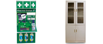 First Aid Stations and Storage