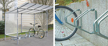 Bike Racks & Shelters